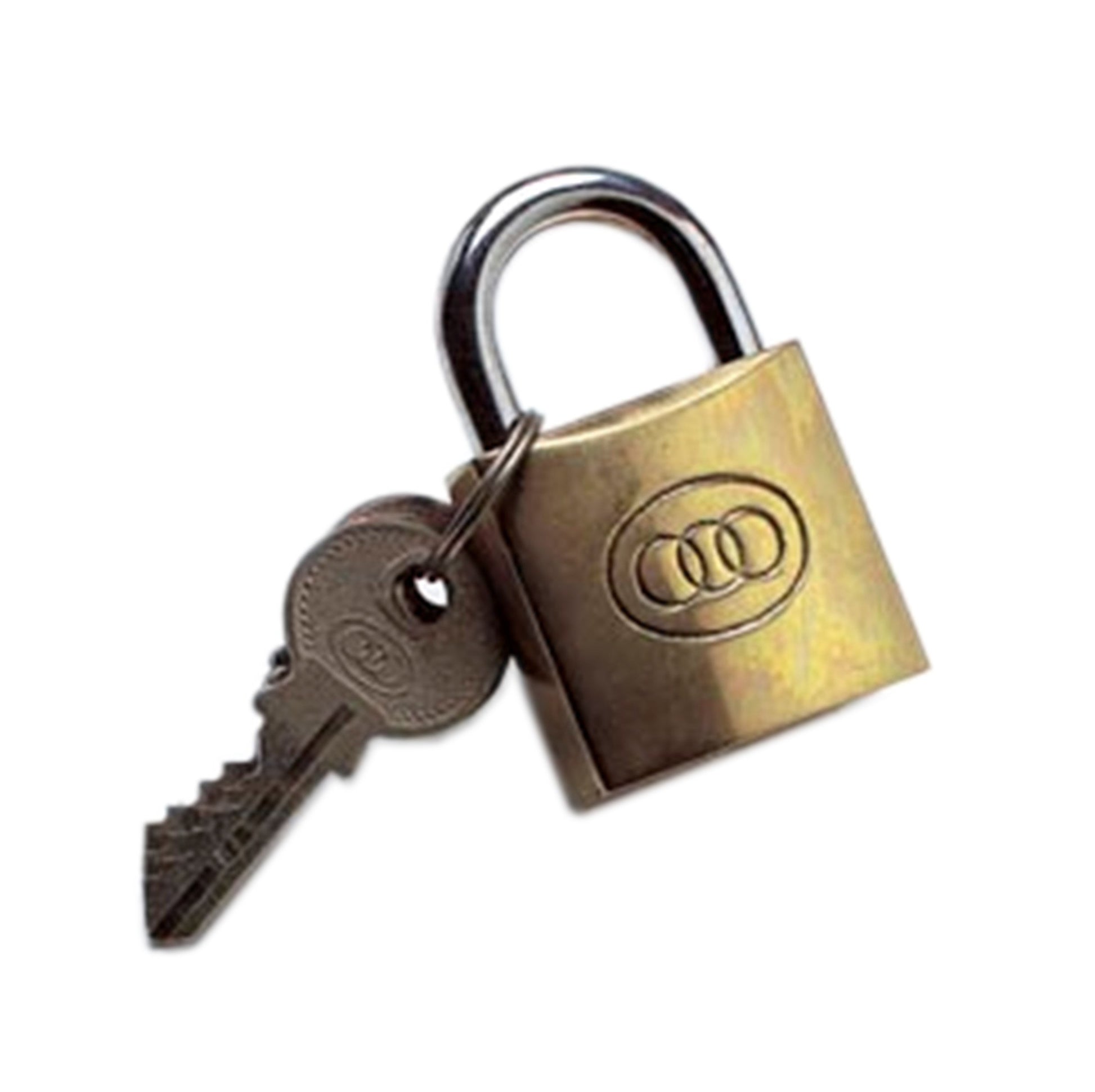 38mm Tricircle Brass Padlock