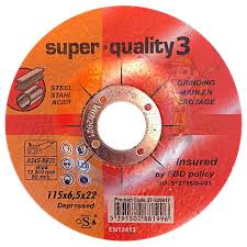 115mm x 2.5mm x 22mm Depressed Centre Cutting Disc