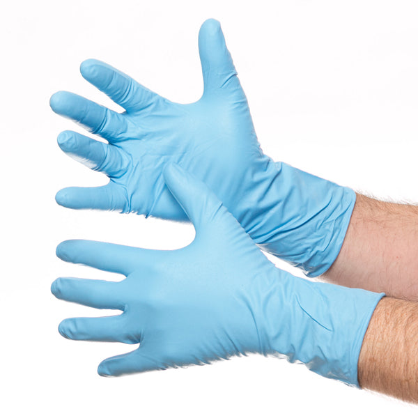 Blue Nitrile Gloves Large Box 100