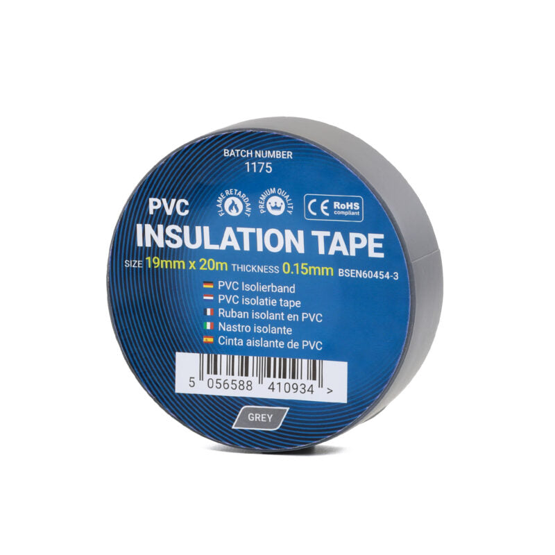 PVC Insulating Tape 19mm x 20m x 0.15mm