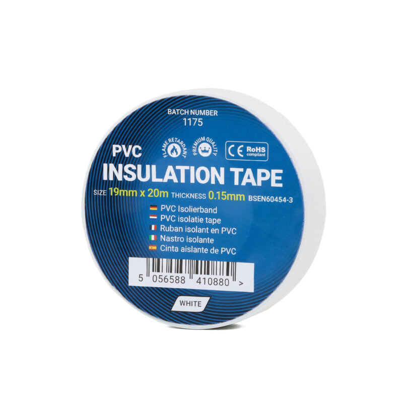 PVC Insulating Tape 19mm x 20m x 0.15mm